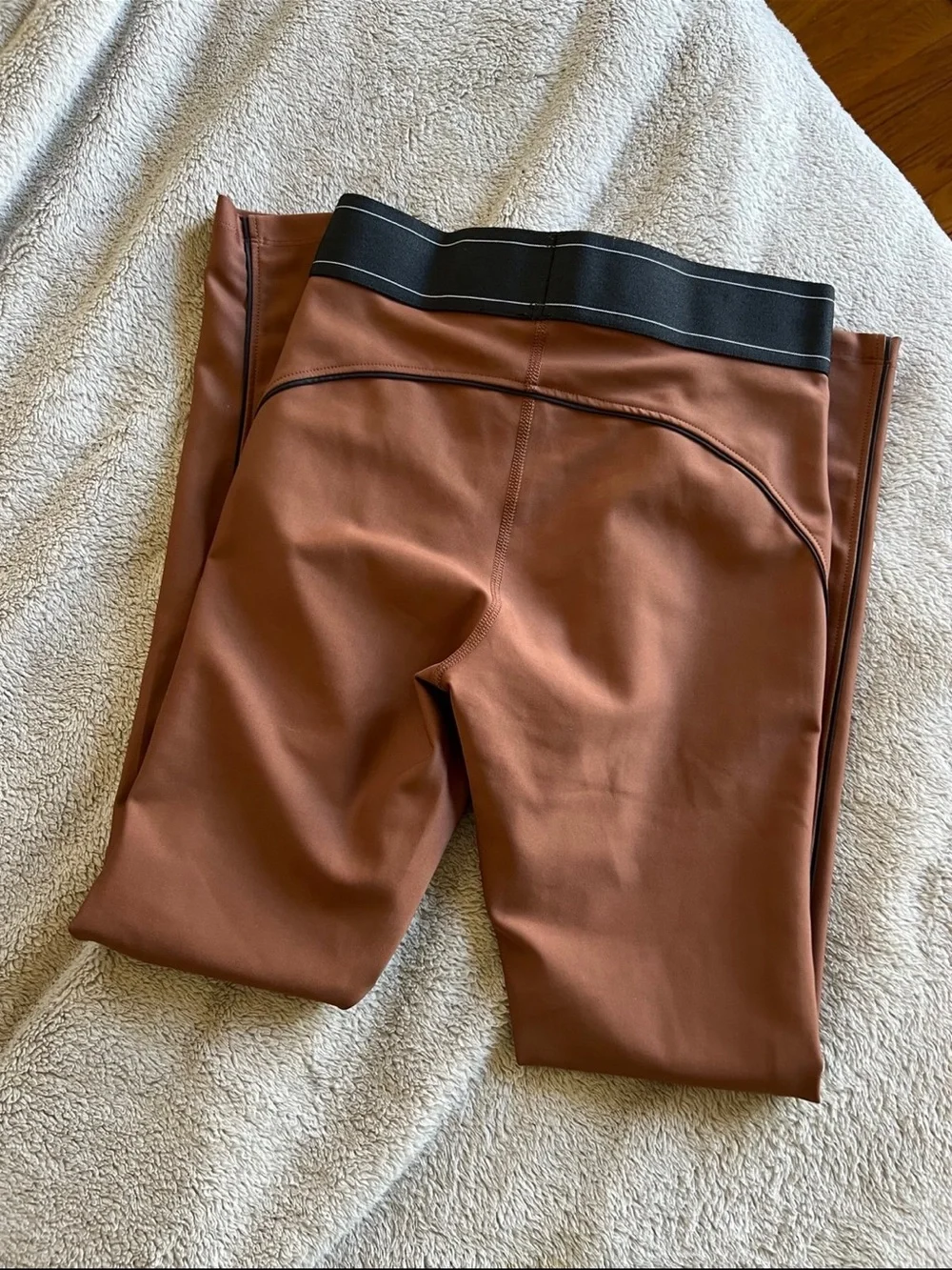 Alo Yoga Airlift Rust Brown High Waisted Leggings XS